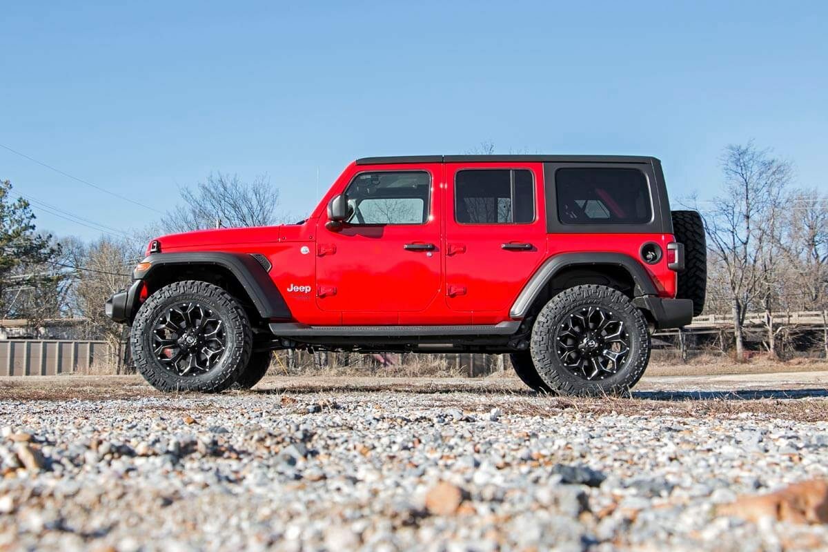 Fits Jeep Wrangler JL 4WD (2018-2023) 2.5 Inch Lift Kit; Coils; N3; 91330