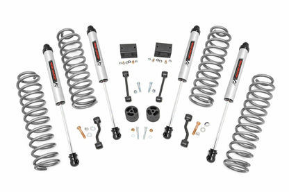 Fits Jeep Wrangler JL 4WD (2018-2023) 2.5 Inch Lift Kit; Coils; V2; 91370