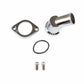 Mr. Gasket 9141G Mr. Gasket O-ring Style Chrome Water Neck - 45 degree