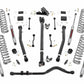Fits Jeep Wrangler Unlimited 4WD (2024) 3.5" Lift Kit; Adj Lower; FR D/S; 91530