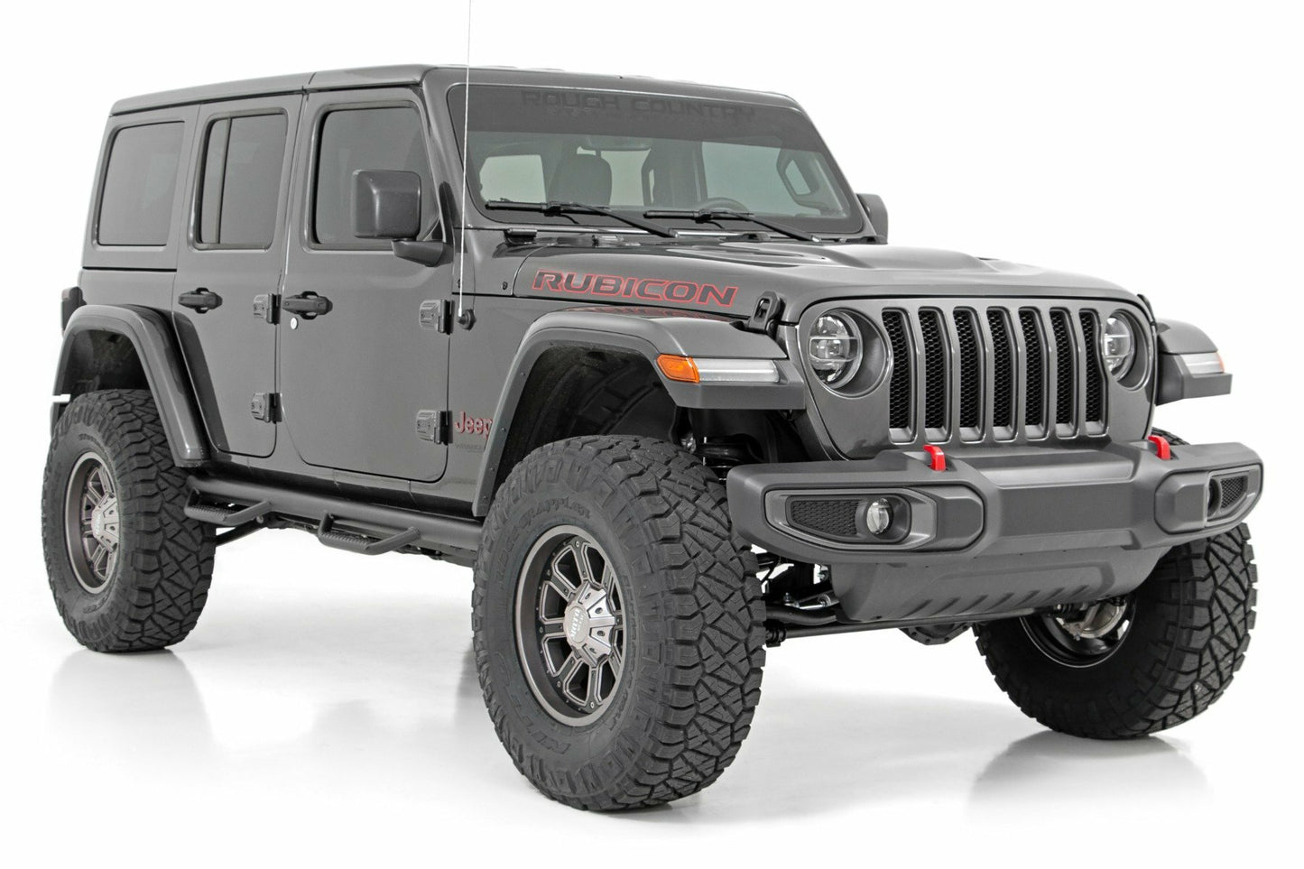 Fits Jeep Wrangler Unlimited 4WD (2024) 3.5" Lift Kit; Adj Lower; FR D/S; 91630