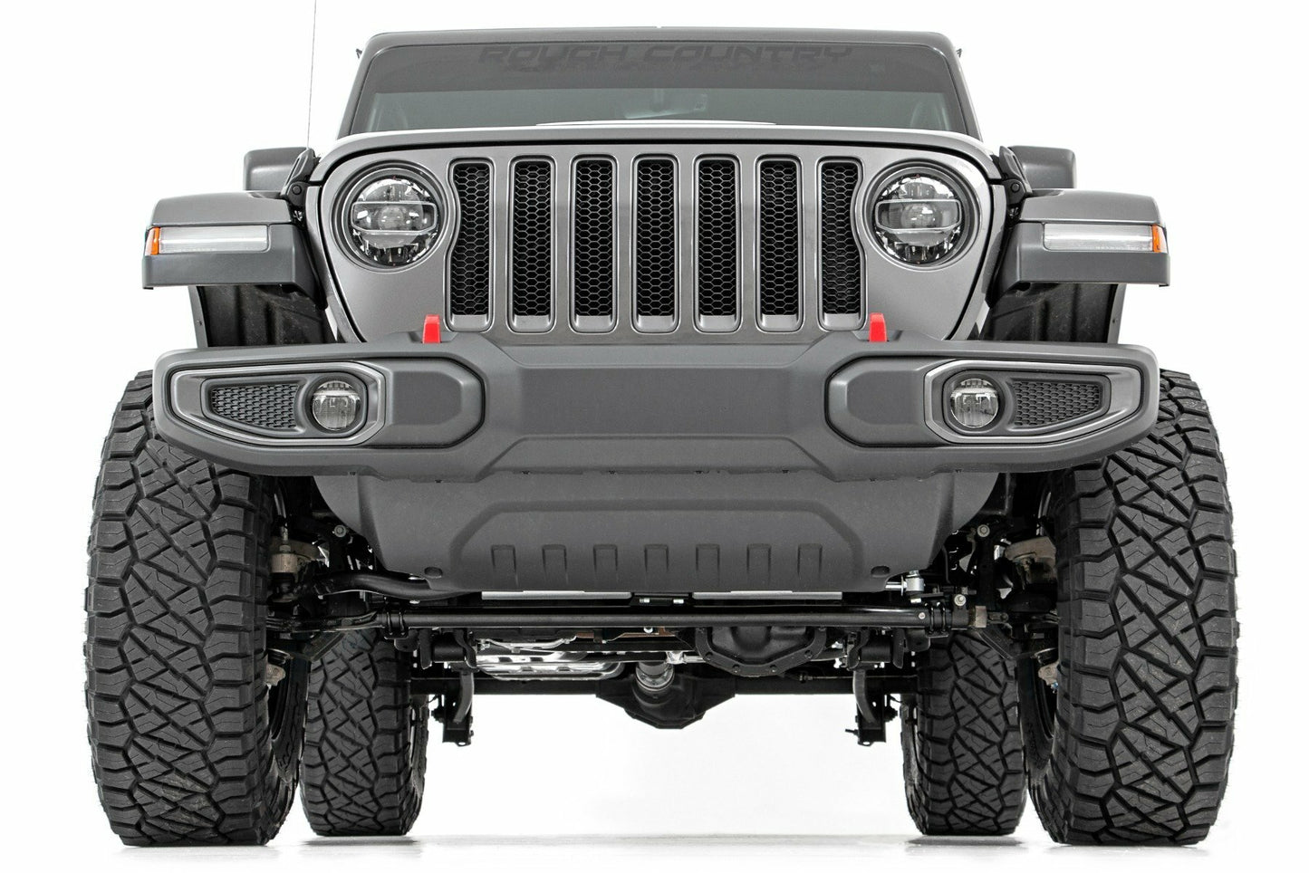 Fits Jeep Wrangler Unlimited 4WD (2024) 3.5" Lift Kit; Adj Lower; FR D/S; 91630