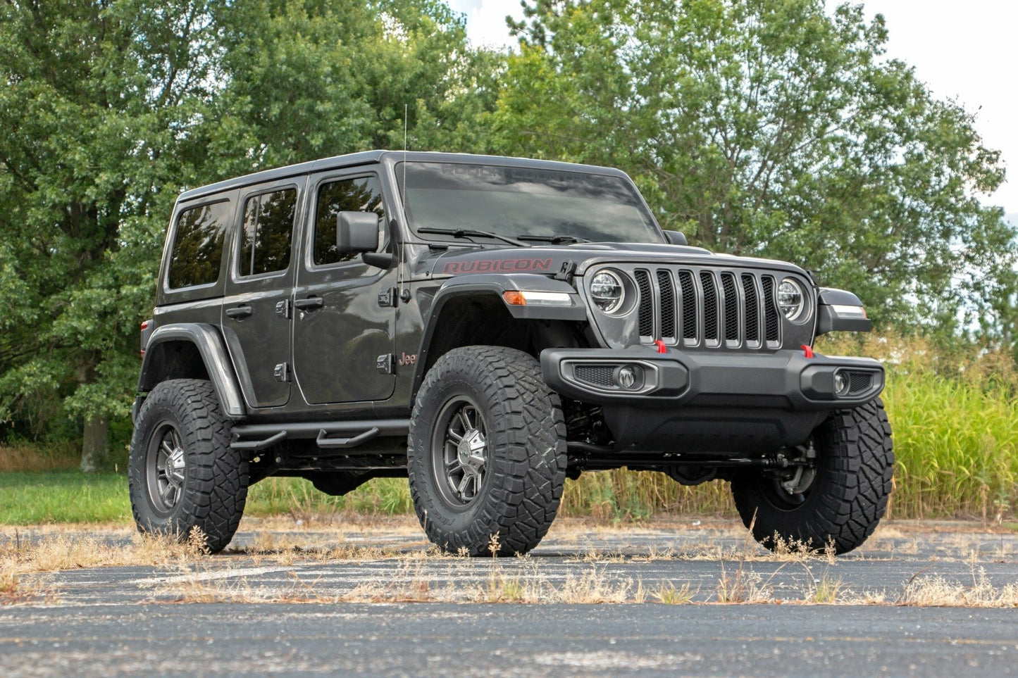 Fits Jeep Wrangler Unlimited 4WD (2024) 3.5" Lift Kit; Adj Lower; FR D/S; 91630