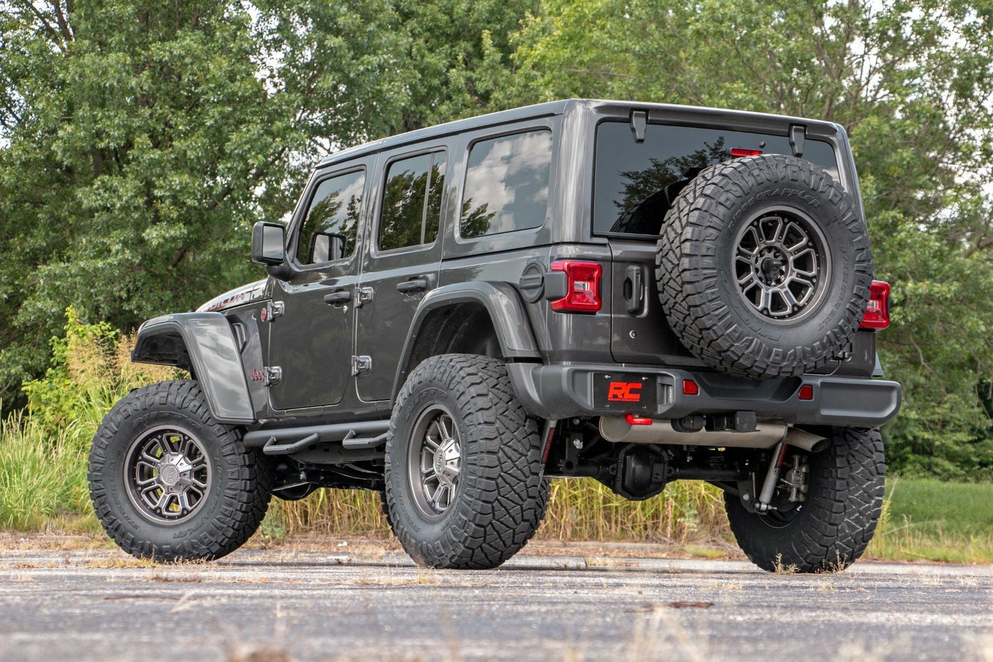 Fits Jeep Wrangler Unlimited 4WD (2024) 3.5" Lift Kit; Adj Lower; FR D/S; 91630