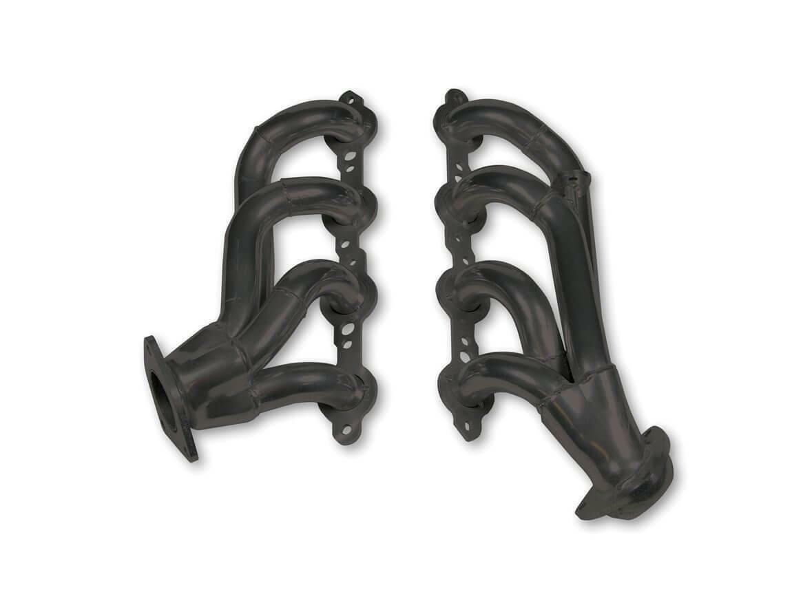 Flowtech Shorty Headers - Black Painted  - 91834FLT