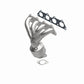 Catalytic Converter with Integrated Exhaust Manifold for HM Grade Federal / EPA Compliant Direct-Fit Manifold Catalytic