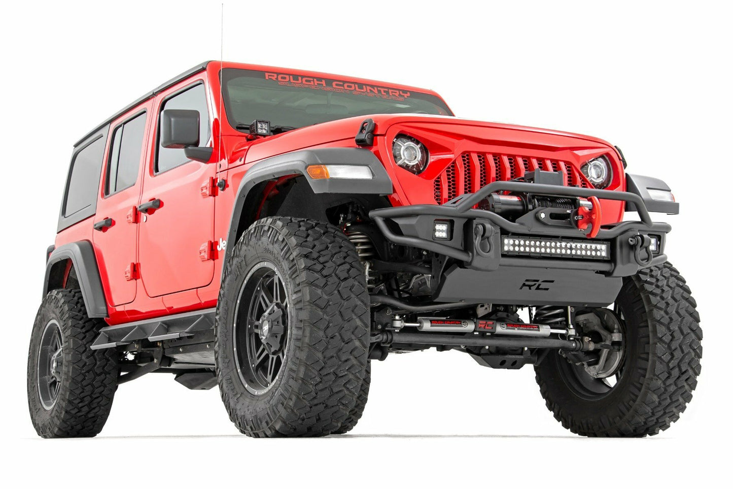 Fits Jeep Wrangler Unlimited 4WD (2024) 3.5" lift Kit; C/A Drop; FR D/S; 91930