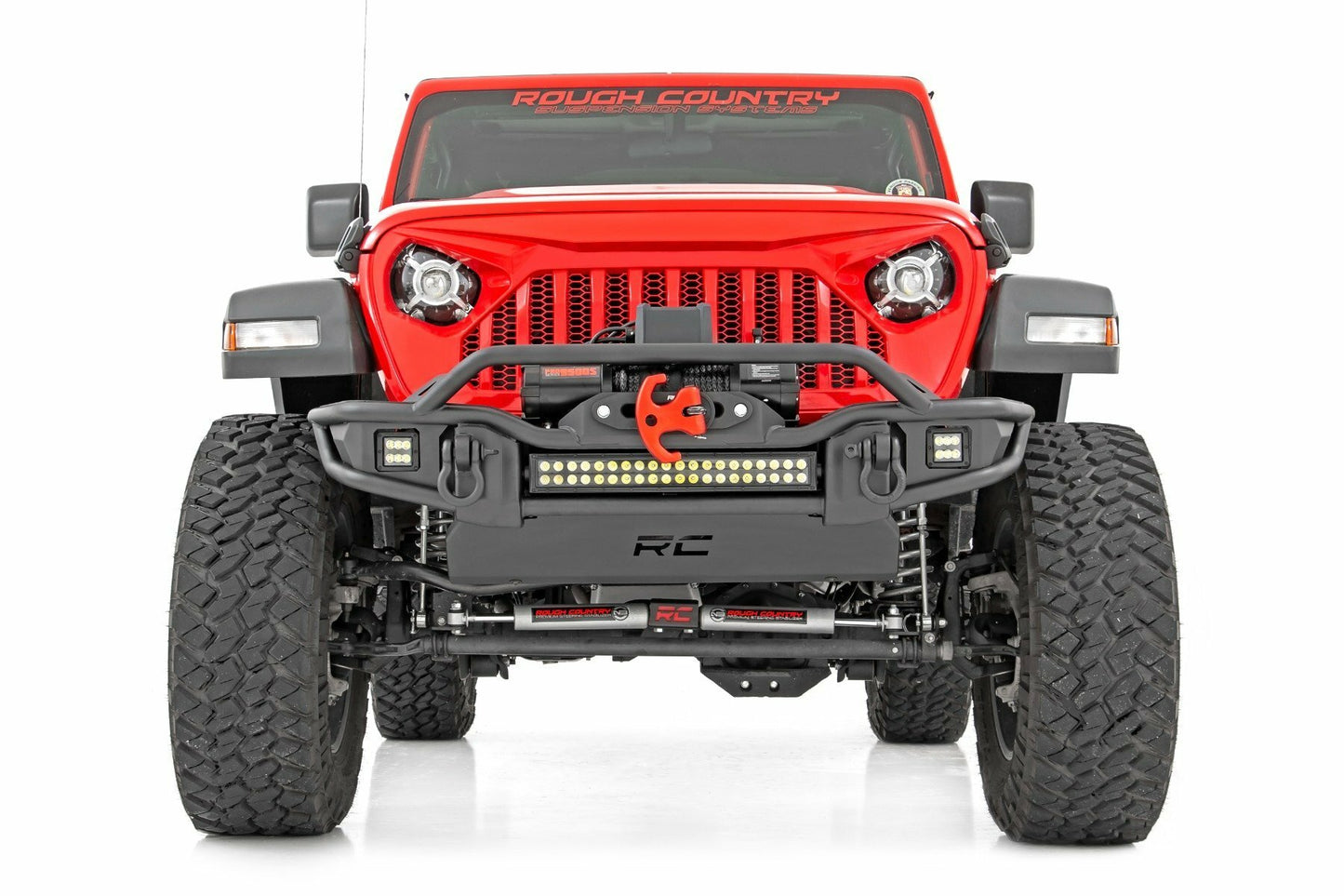 Fits Jeep Wrangler Unlimited 4WD (2024) 3.5" lift Kit; C/A Drop; FR D/S; 91930