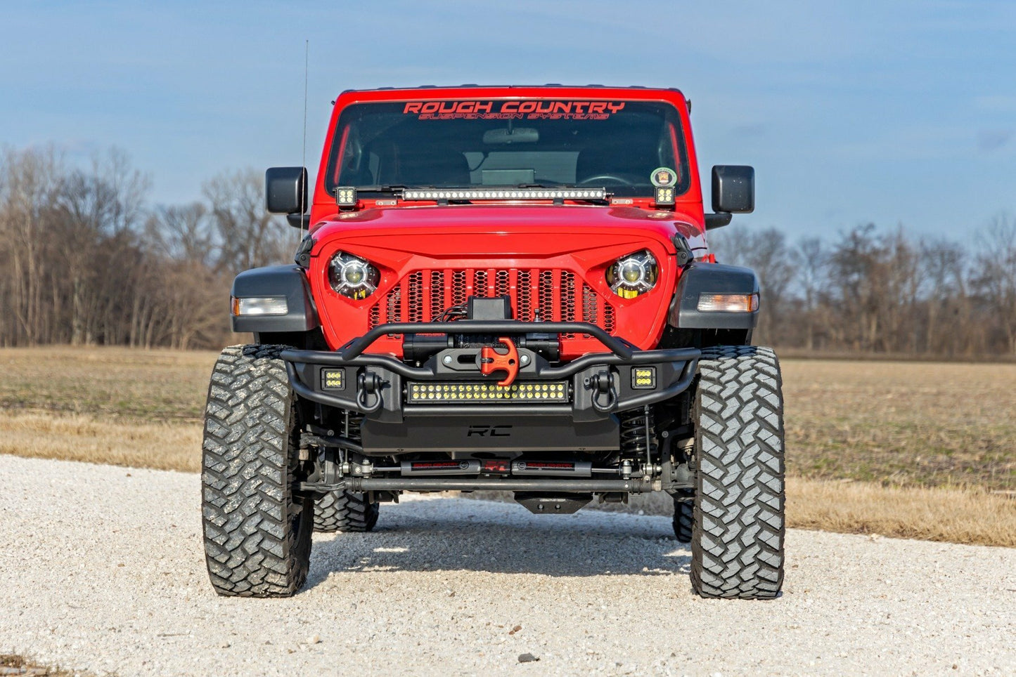 Fits Jeep Wrangler Unlimited 4WD (2024) 3.5" lift Kit; C/A Drop; FR D/S; 91930