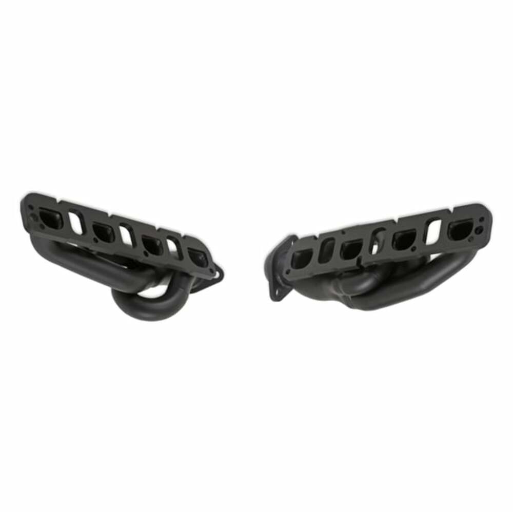 Flowtech 91950FLT -  Shorty Headers - Black Painted - 2009-2020 Dodge Ram 1500 HEMI V-8 5.7L, Tube Size 1-3/4 O.D.