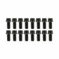Mr. Gasket Header Bolts - 3/8-16 x 3/4 Inch Hex Head - Set of 16 - 919G