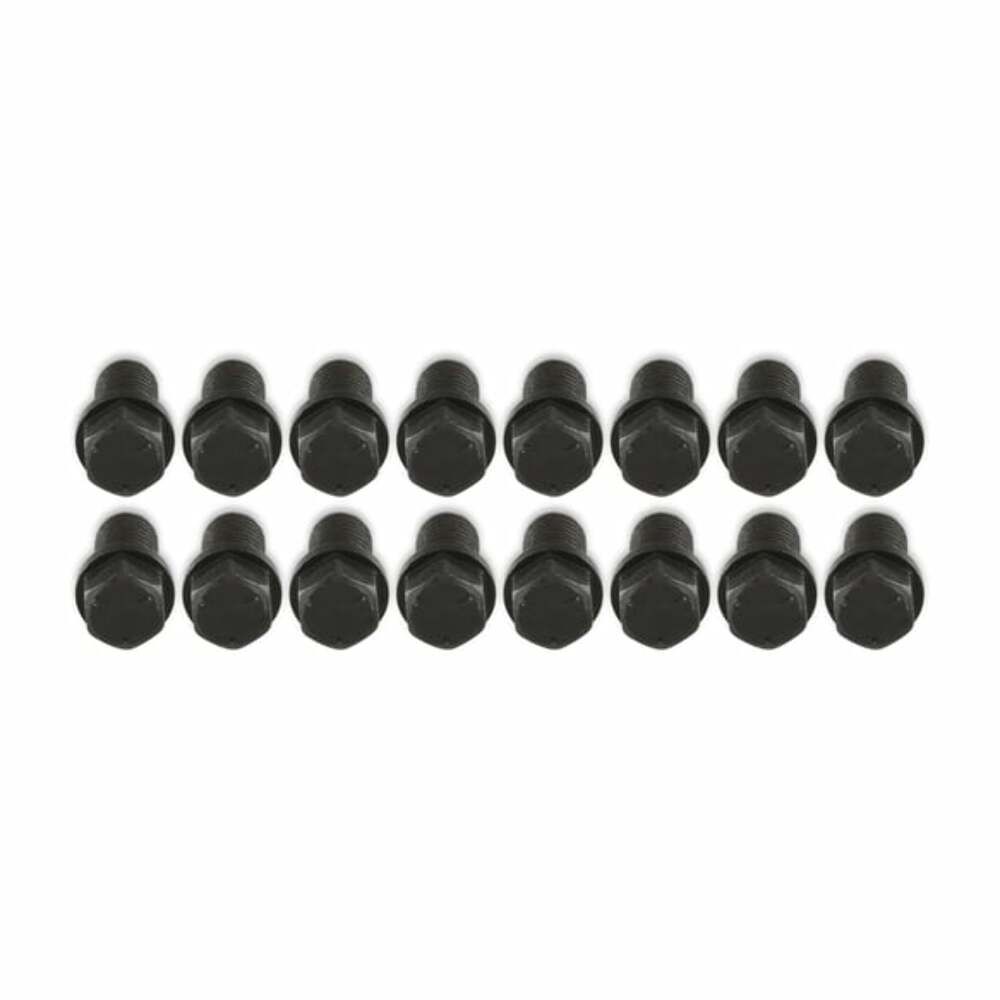 Mr. Gasket Header Bolts - 3/8-16 x 3/4 Inch Hex Head - Set of 16 - 919G