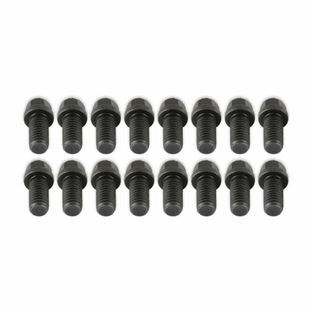Mr. Gasket Header Bolts - 3/8-16 x 3/4 Inch Hex Head - Set of 16 - 919G
