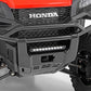 Fits Honda Pioneer 1000-5 LED Light Kit; Bumper Mount; 10" Black Slimline; 92001