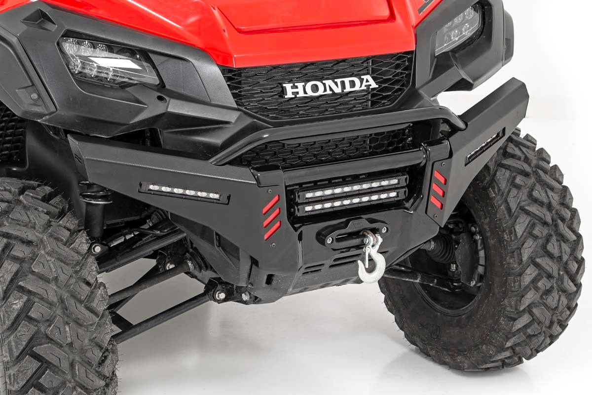 Fits Honda Pioneer 1000/Pioneer 1000-5 Bumper Wings; Stinger; 6" Led Combo 92025