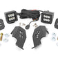 Fits Honda Talon LED Light Kit; Cage Mount; 2" Black Pair; 92032
