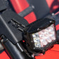 Fits Honda Talon LED Light Kit; Cage Mount; 2" Black Pair; 92032