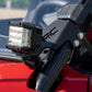 Fits Honda Talon LED Light Kit; Cage Mount; 2" Black Pair; 92032