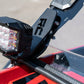 Fits Honda Talon 1000 LED Light; Cage Mount; 2" Black Pair; Amber DRL; 92033