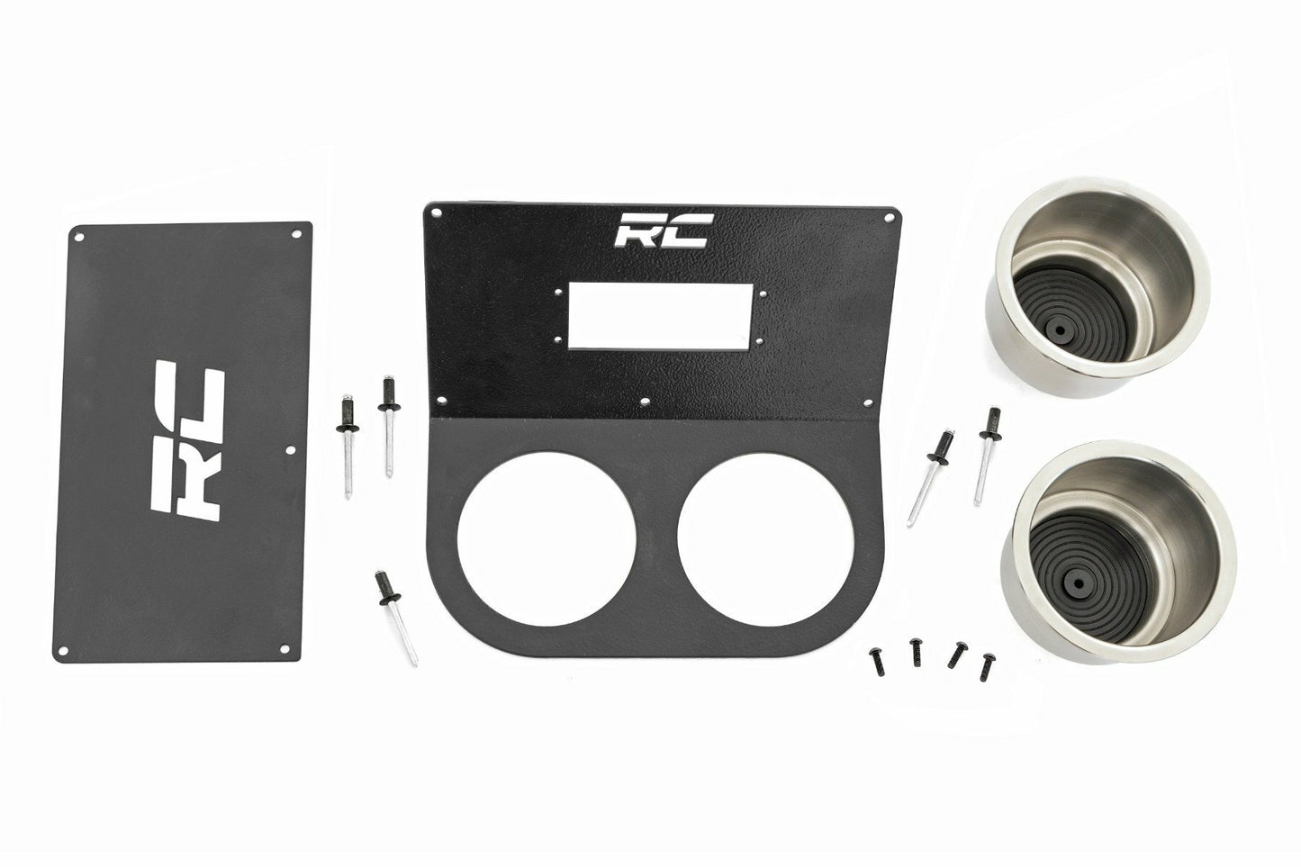 Fits Honda Pioneer 1000/Pioneer 1000-5 Cup Holder; MLC-8 Mount; 92056