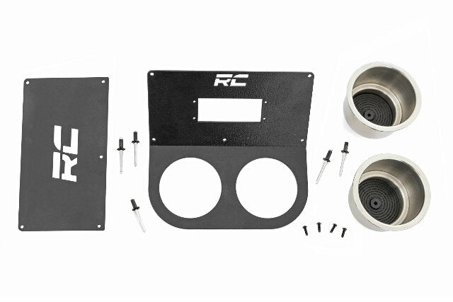 Fits Honda Pioneer 1000/Pioneer 1000-5 Cup Holder; MLC-8 Mount; 92056