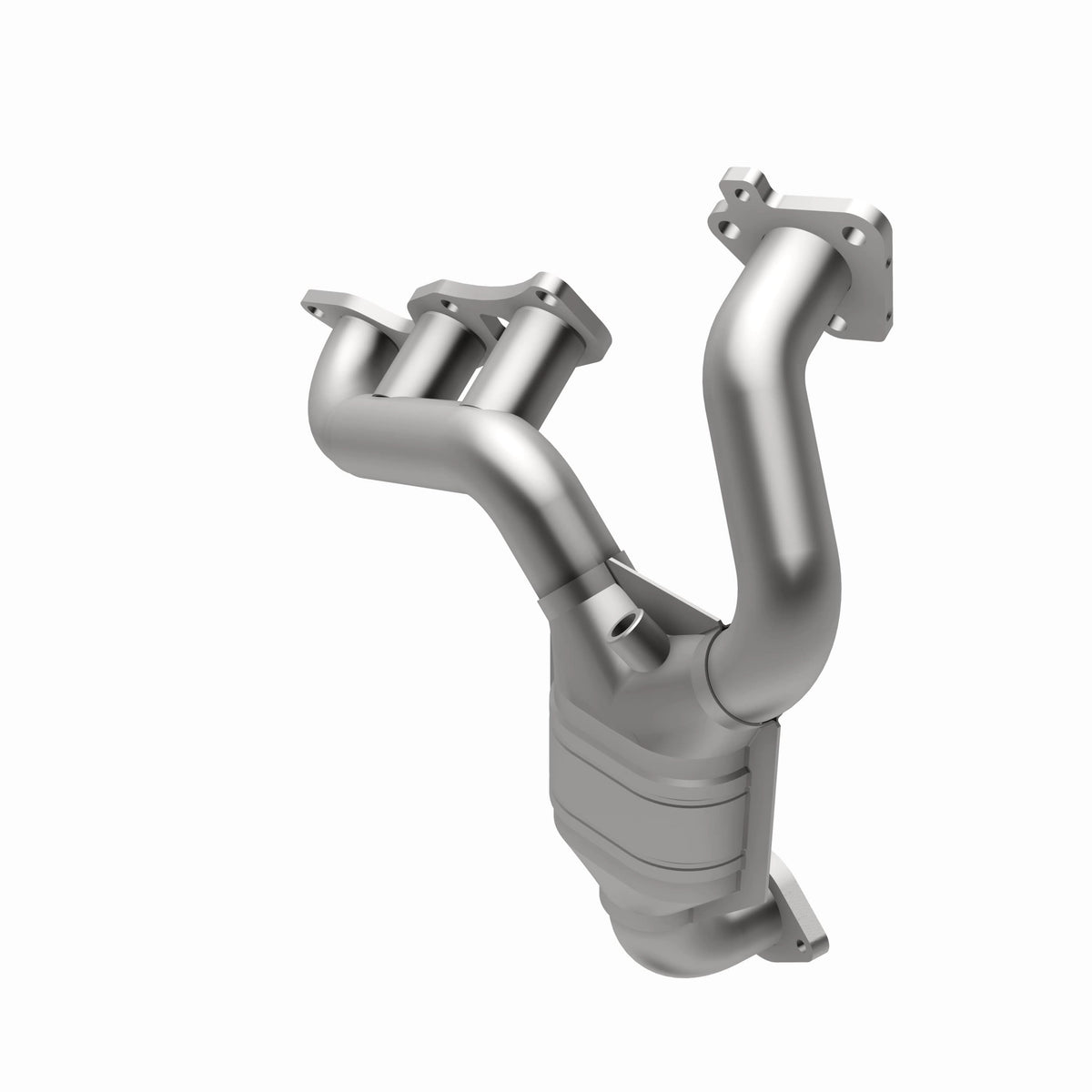 Catalytic Converter with Integrated Exhaust Manifold for HM Grade Federal / EPA Compliant Direct-Fit Manifold Catalytic