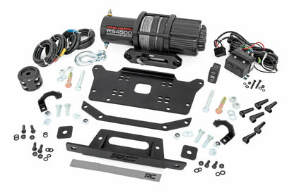 Fits Honda Talon 1000X-4 Winch Mount; RS4500S; 92061