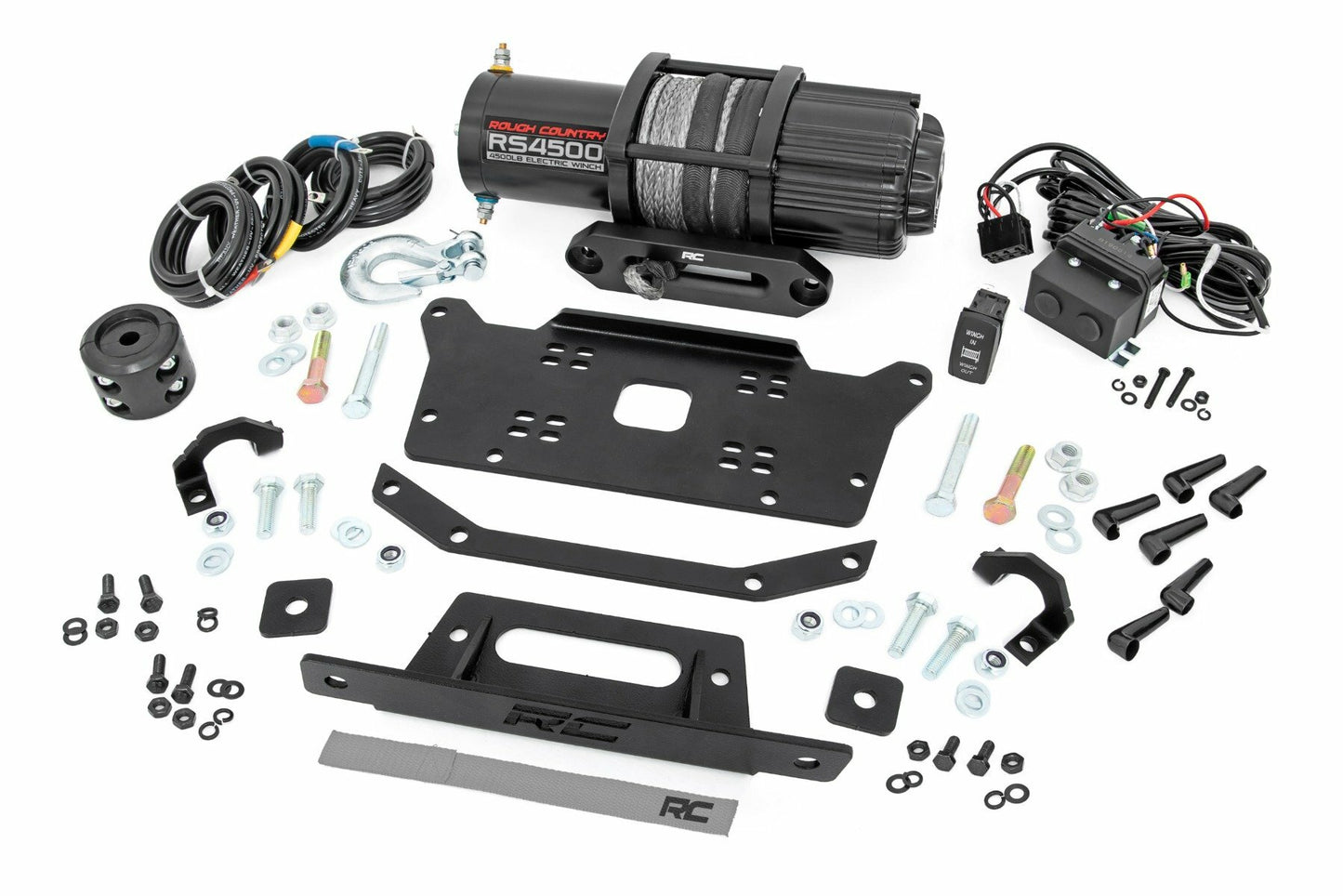 Fits Honda Talon 1000X-4 Winch Mount; RS4500S; 92061