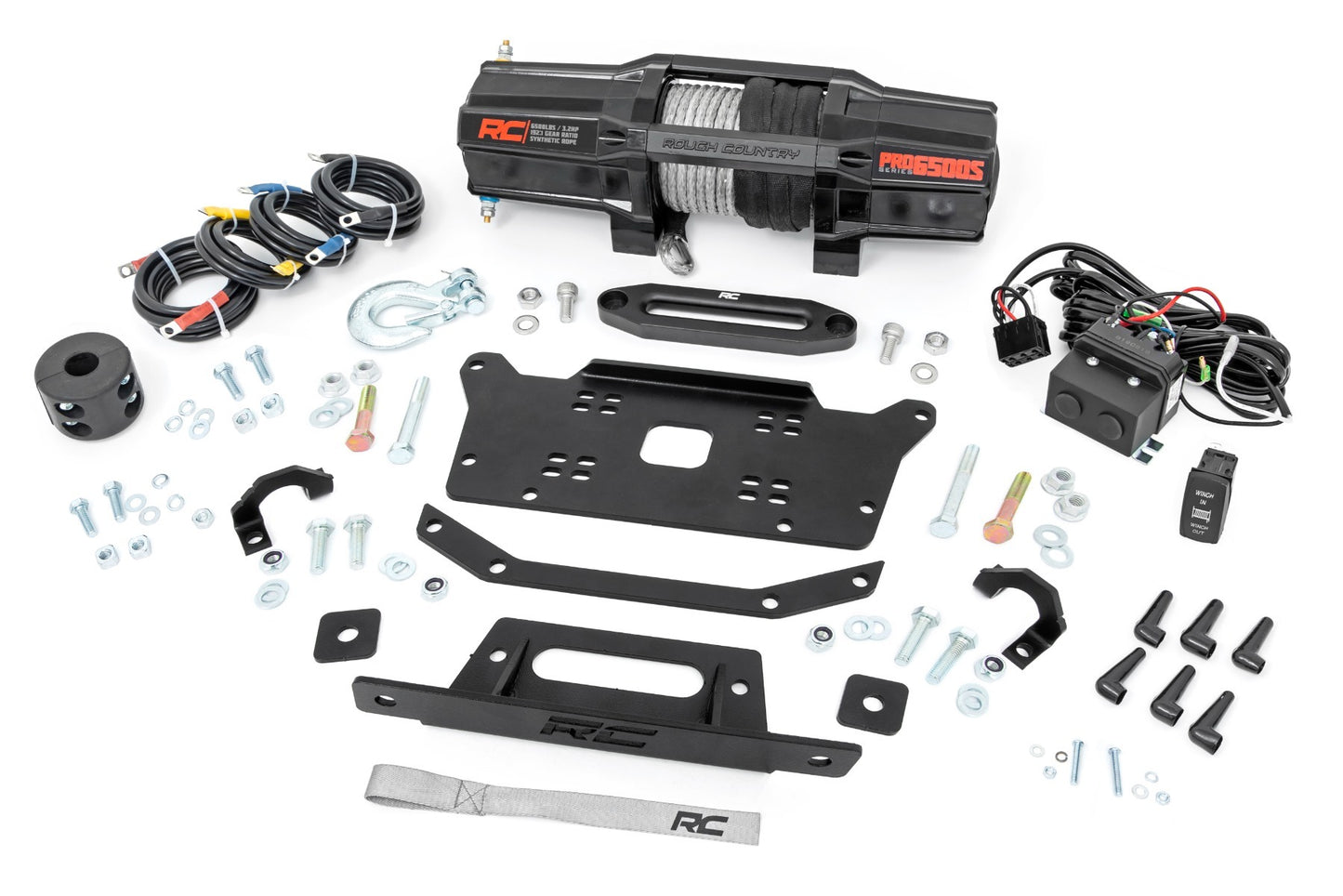 Fits Honda Talon 1000X Winch Mount; RS6500S; 92062