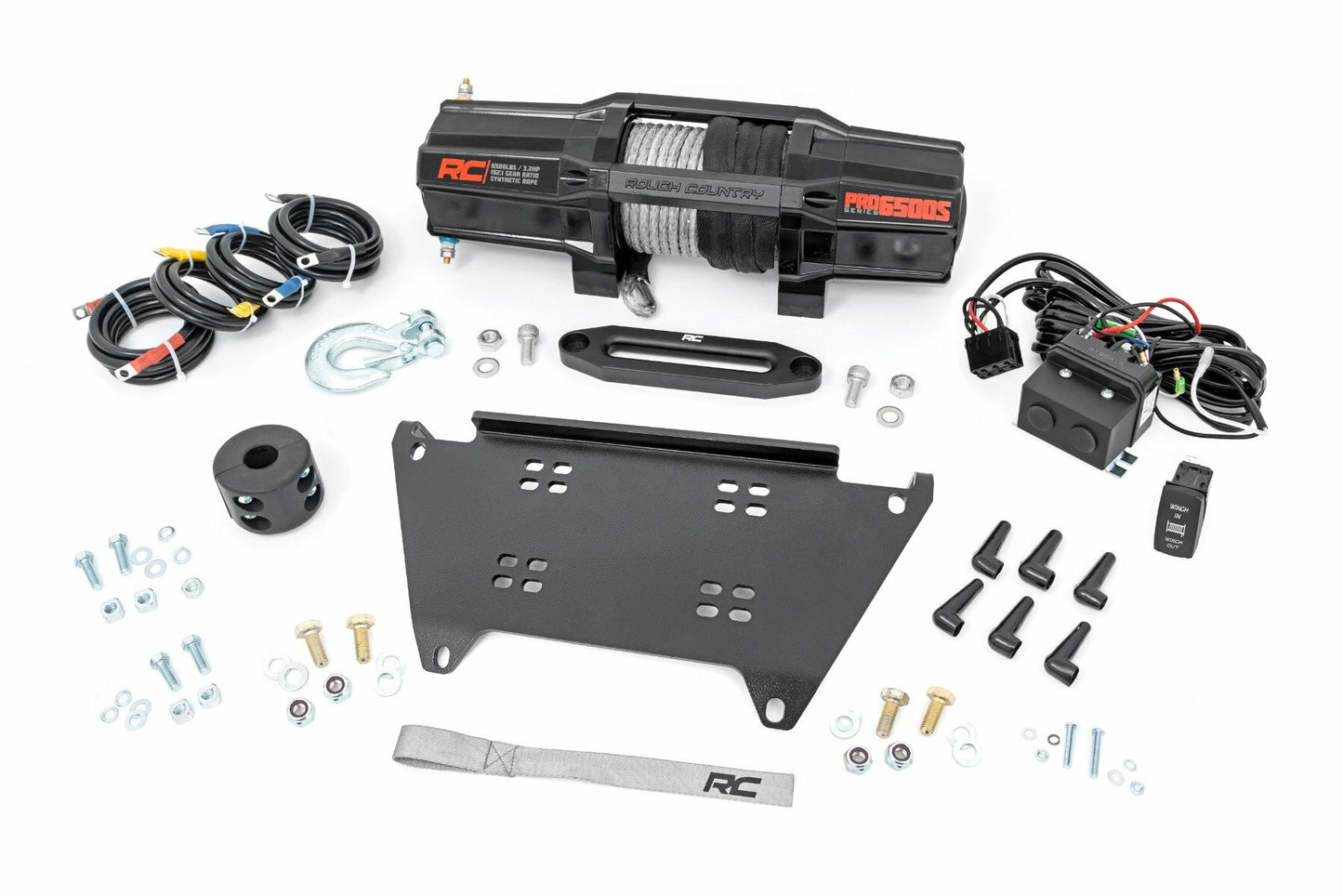 Fits Polaris Ranger XP 1000 Winch Mount; RS6500S; 92066