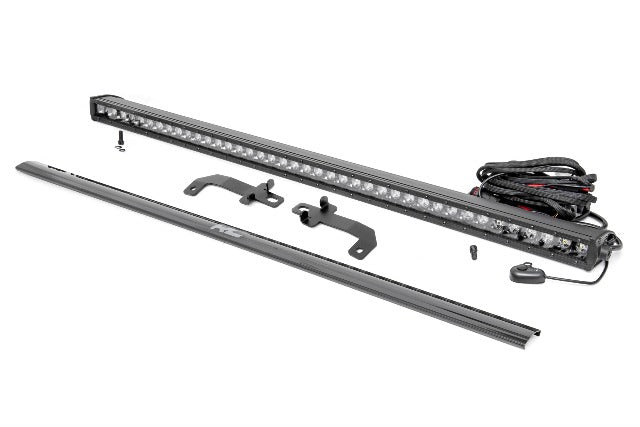 Fits Honda Pioneer 520 LED Light; Cage Mount; 40" Black; 92082