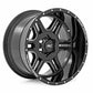 Rough Country 92 Series Wheel Machined One-Piece Black 18x9 6x5.5 +0mm 92180912