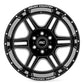 Rough Country 92 Series Wheel Machined Black 20x12 8x6.5 -44mm 92201210