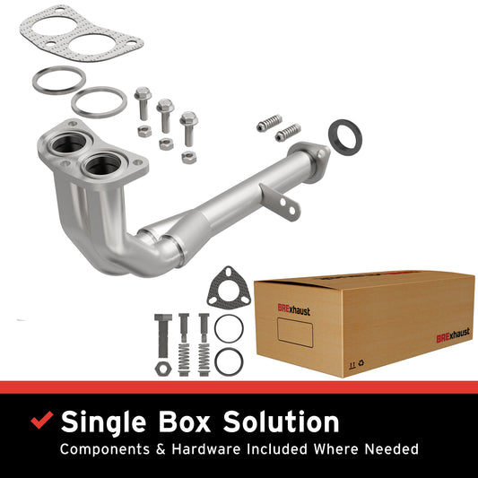 1996-1998 Honda Civic Direct-Fit Front Pipe Kit 107-0014