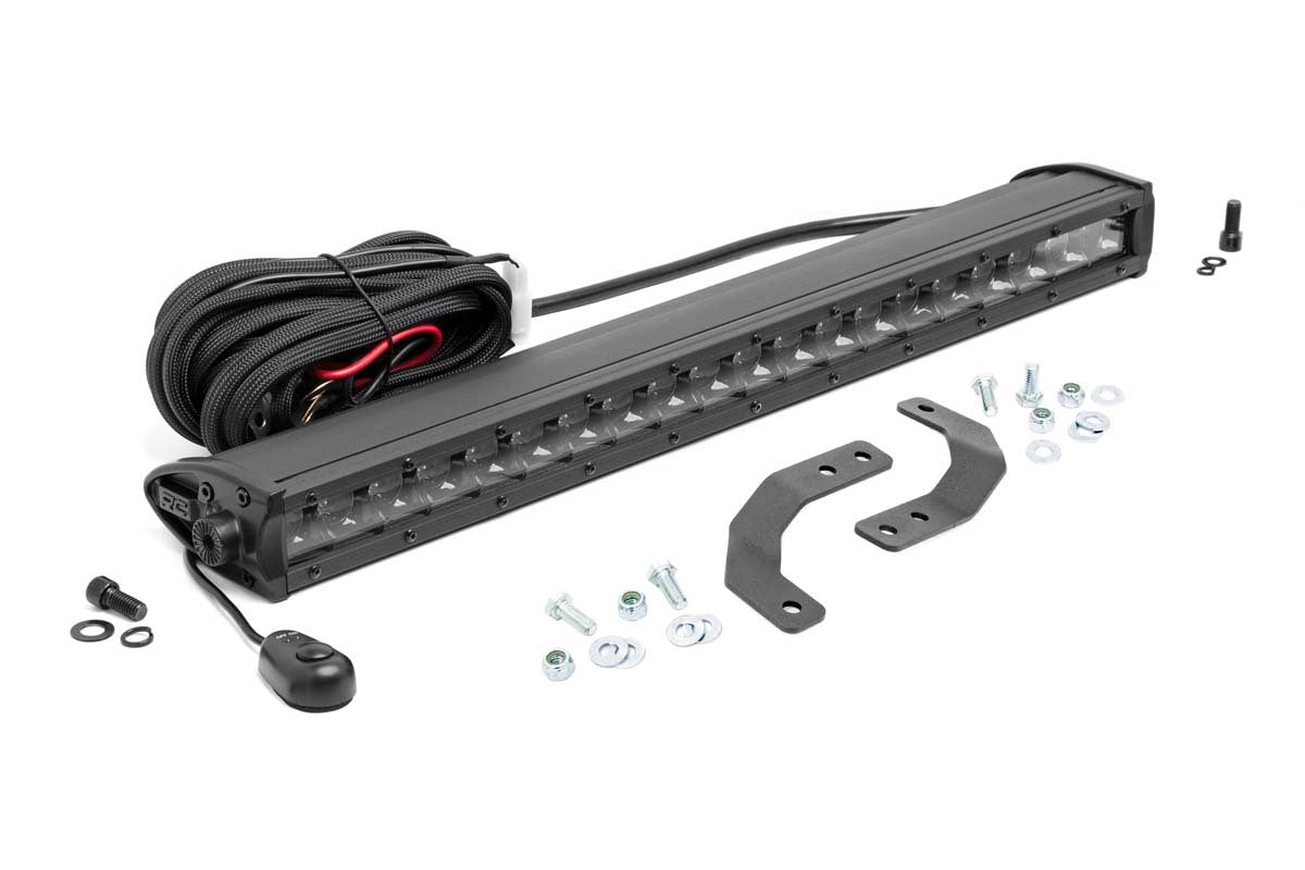 Fits Polaris Ranger Crew XP 1000 LED Light Under Bed Mount 20" Black 93016