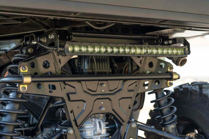 Fits Polaris Ranger Crew XP 1000 LED Light Under Bed Mount 20" Black 93016