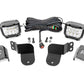 Fits Polaris General XP 4 1000 LED Light Cage Mount 3" OSRAM Wide Angle 93023