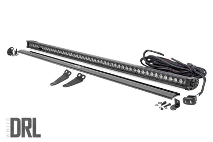Fits Polaris General/General XP LED Light Lower Windshield 50" Black DRL 93035
