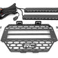 Fits Polaris RZR XP 1000 Grille Kit; 10" Black Slimline LED Pair; 93041