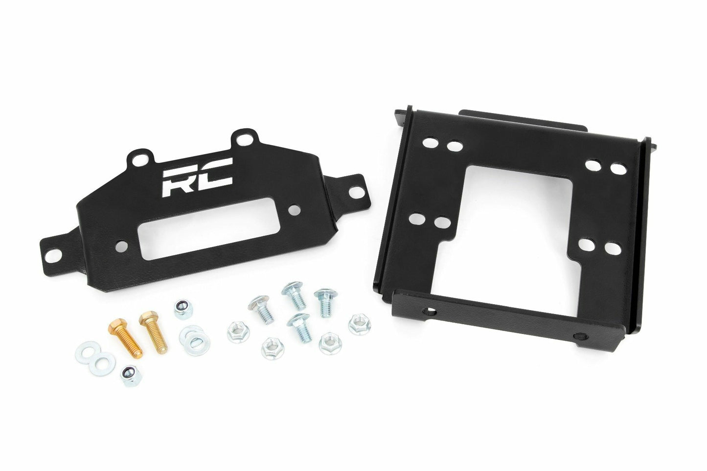 Fits Polaris RZR XP 1000 Winch Mount; 93042