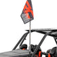 Fits Polaris RZR XP 1000 Whip Mount; Cage; 93051
