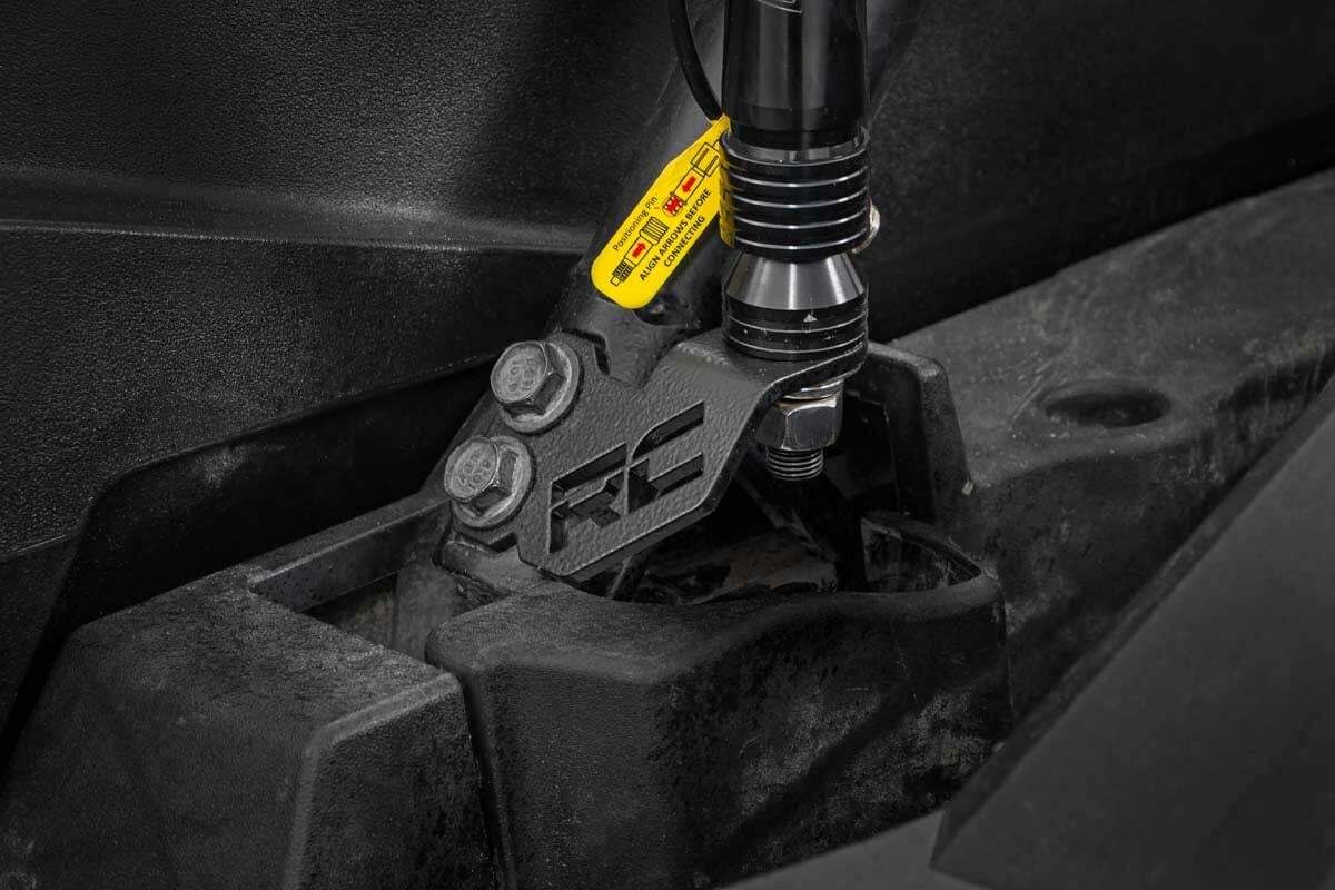 Fits Polaris RZR Whip Mount; Cage; 4' Multl-Color LED Whip Pair; 93052