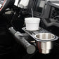 Fits Polaris RZR Passenger Grip Handle Dual Cup Holder; 93058