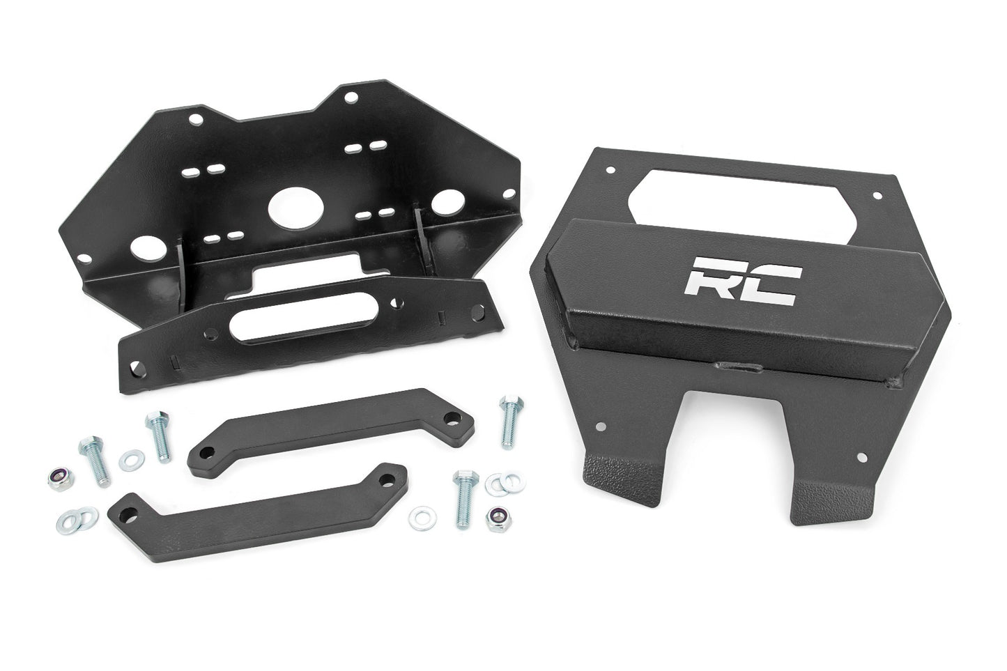 Fits Polaris RZR PRO XP Winch Mount; 93063
