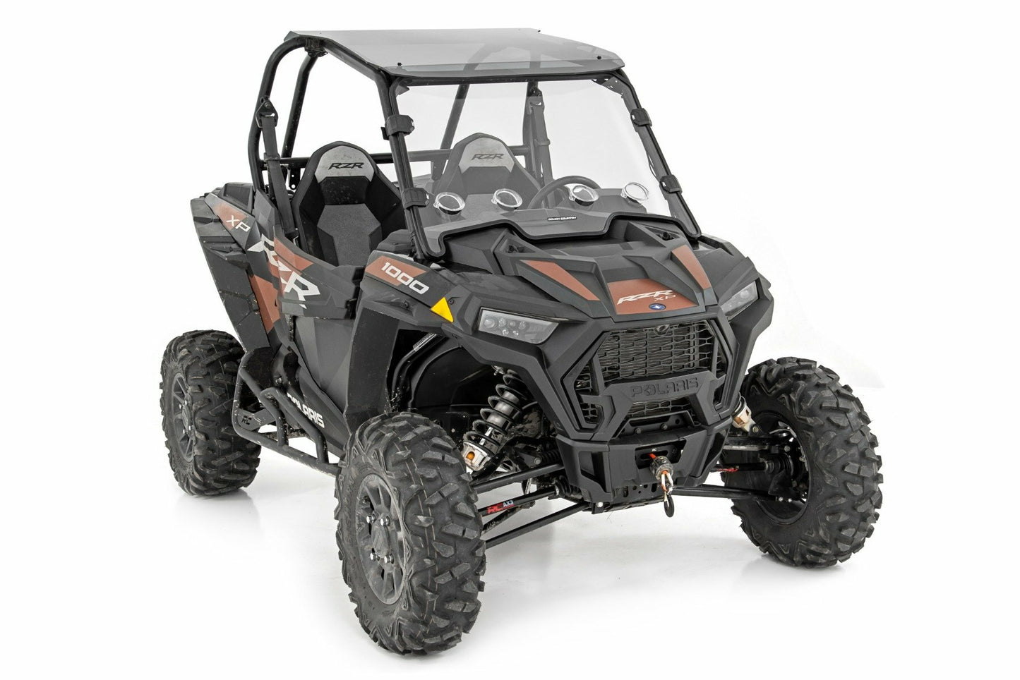 Fits Polaris RZR Turbo S/RZR XP 1000 Rock Slider Kit; 2 Seat; 93064
