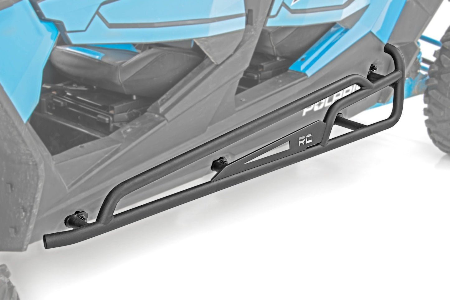 Fits Polaris RZR Turbo S/RZR XP 4 1000 Rock Slider Kit; 4 Seat; 93065