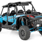 Fits Polaris RZR Turbo S/RZR XP 4 1000 Rock Slider Kit; 4 Seat; 93065