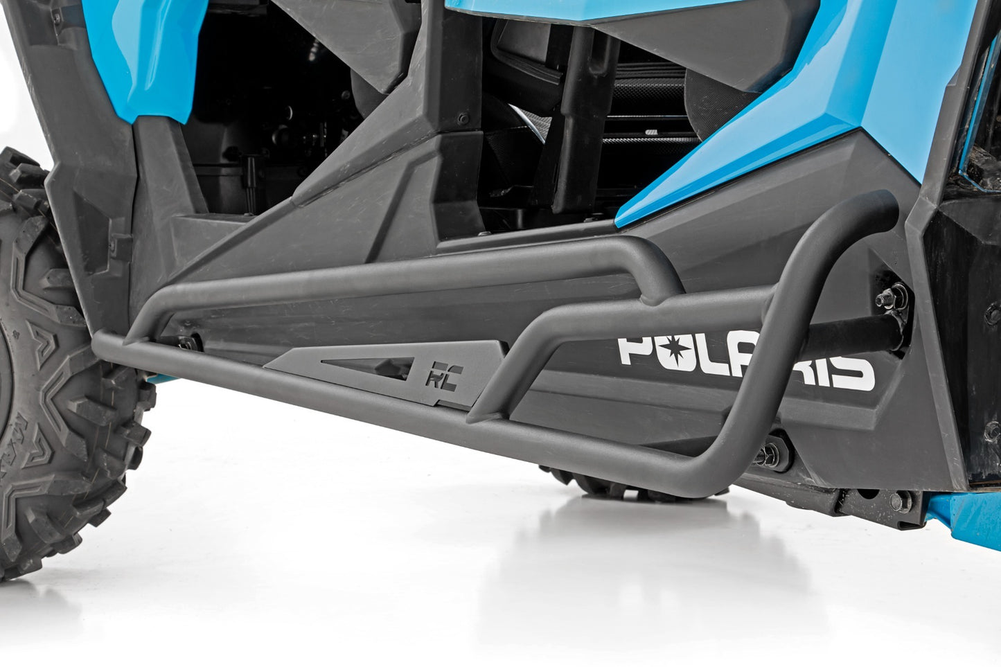 Fits Polaris RZR Turbo S/RZR XP 4 1000 Rock Slider Kit; 4 Seat; 93065