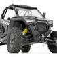 Fits Polaris RZR PRO XP LED Light "A" Pillar Mount 2" Black Pair Amber DRL 93079