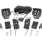 Fits Polaris RZR PRO XP LED Light; A Pillar Mount; 2" Black Pair;  DRL; 93080